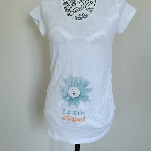 Blooming in August maternity top - Picture 1 of 4